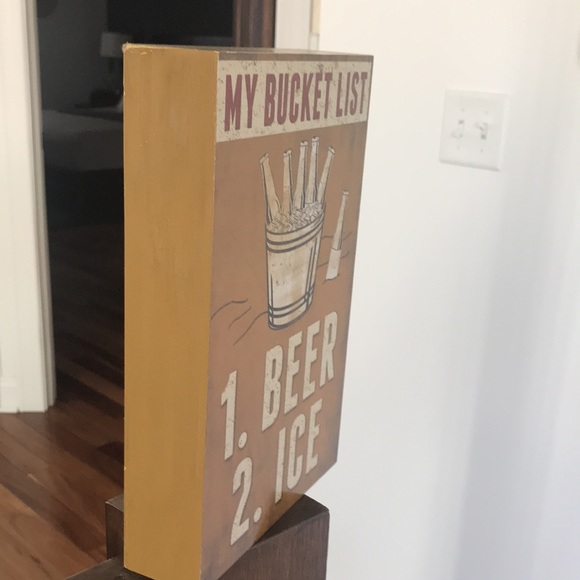 Bucket List Wood Sign/Box - Picture 4 of 5